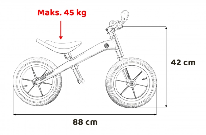 Běžecké kolo BMW Rastar