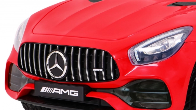 Elektrické autíčko MERCEDES-AMG GT pro děti s dálkovým ovládáním – červené