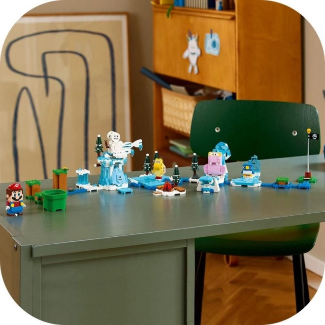 Lego super mario sněhové dobrodružství s fliprusem rozšiřující set