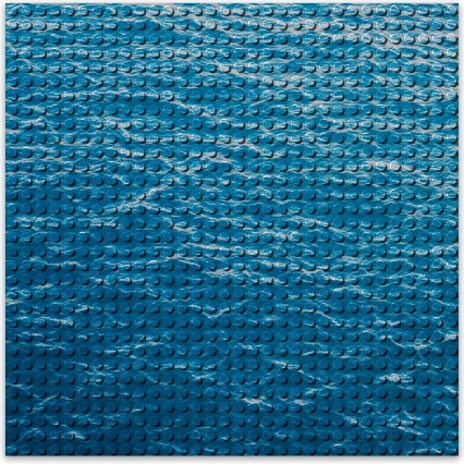 Designová podložka na stavění BRIXIES Plus - Voda 25,5 x 25,5 cm