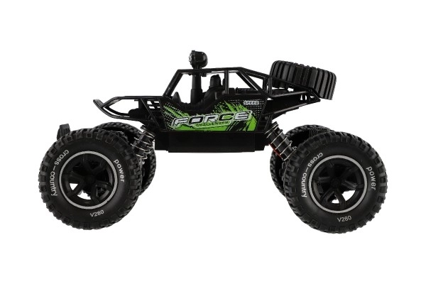 Auto RC Terénní s efektem páry zelené