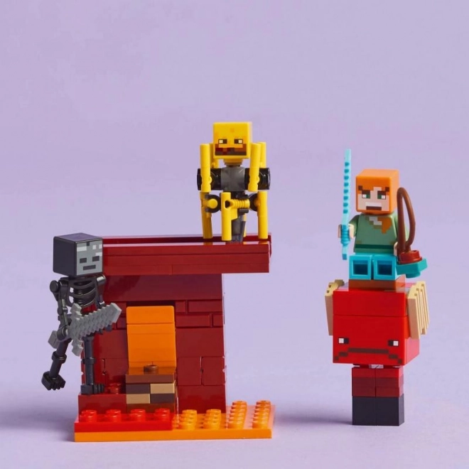 LEGO Minecraft Bitva na mostě v Netheru