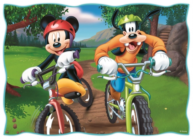 Puzzle 4v1 Mickey a Minnie