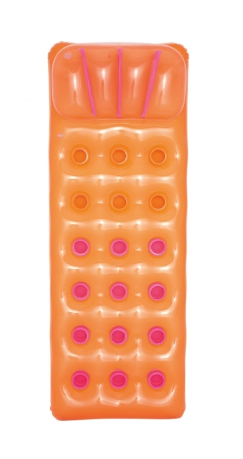 Bestway Neonová plážová matrace 188 x 71 cm + opravná sada – Oranžová