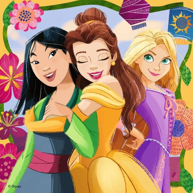 Ravensburger puzzle Disney: Princezny z pohádek 3x49 dílků