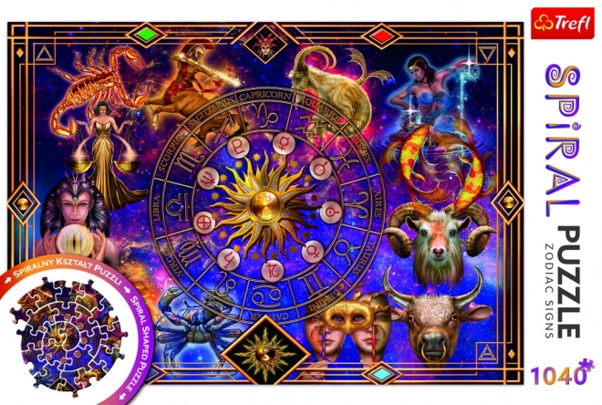Puzzle spirálové Znamení zvěrokruhu 1040 dílků