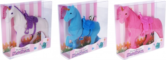 Barevný magický jednorožec 16 cm