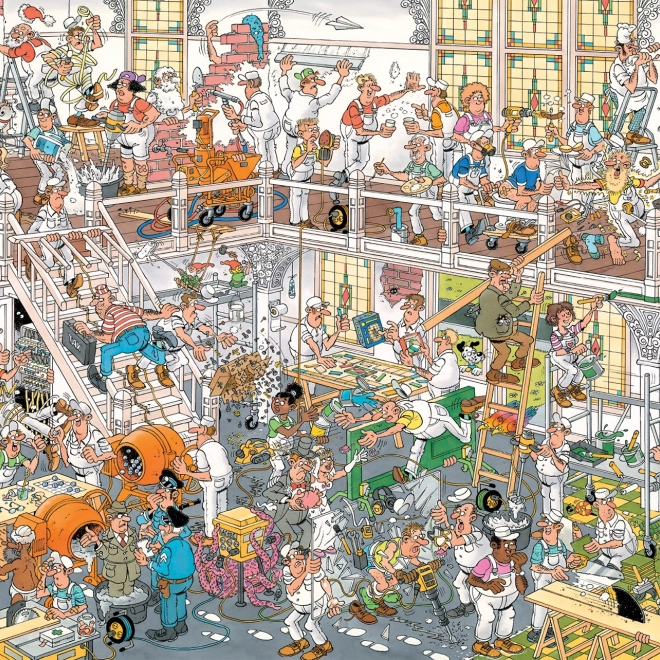 Puzzle Renovace a DIY obchod 2x1000 dílků