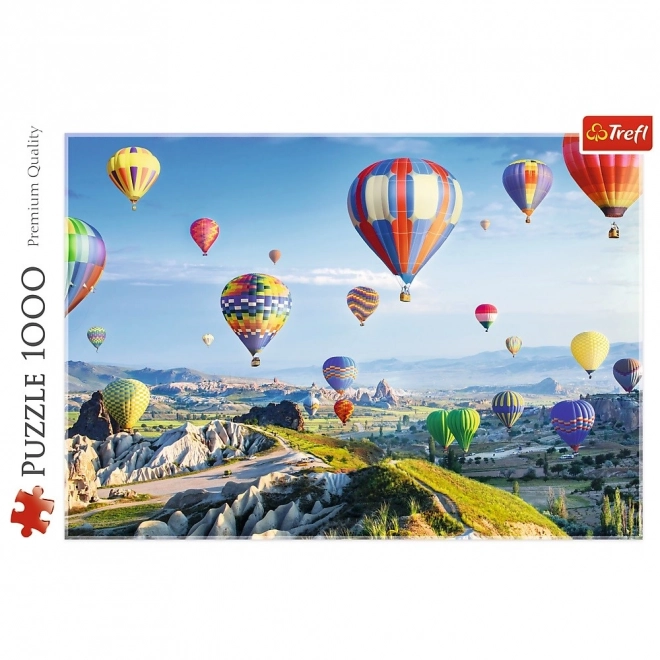 Puzzle 1000 dílků - Pohled na Kappadokii