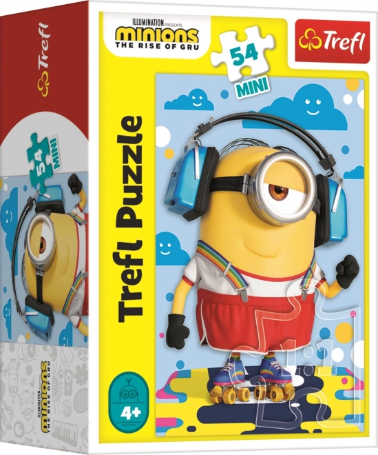 TREFL Puzzle Mimoni: Na bruslích 54 dílků