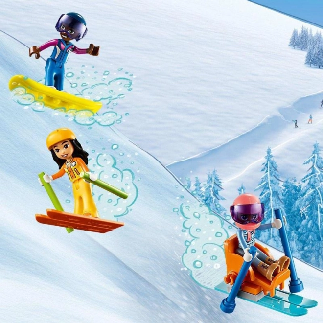LEGO Friends Lyžařský svah a kavárna