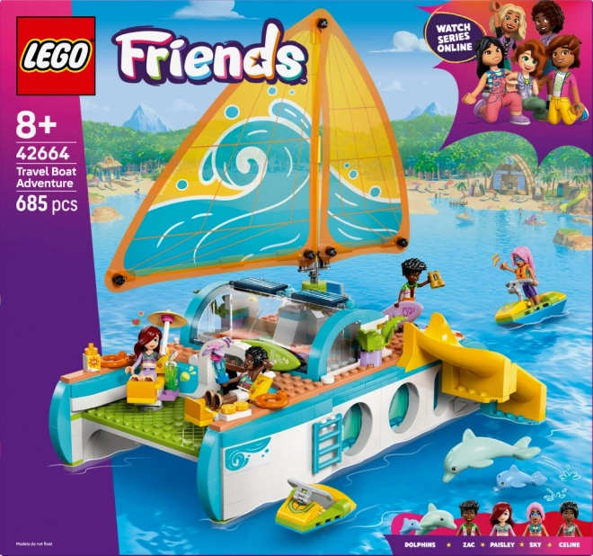 LEGO Friends Dobrodružství na jachtě