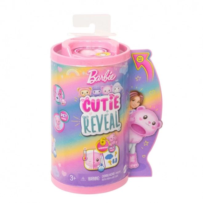BARBIE Panenka Cutie Reveal, medvídek