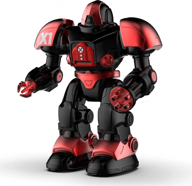 Robot na dálkové ovládání se střílejícími disky