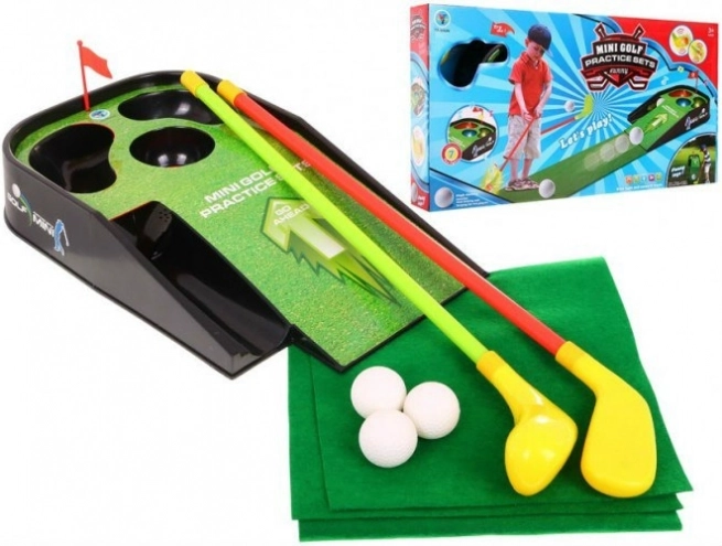 Mini golf sada s světelnými efekty