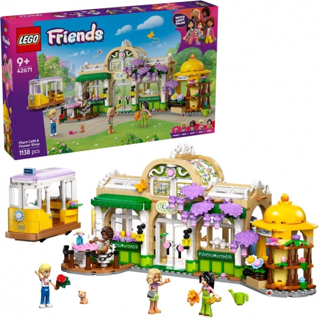LEGO Friends Kavárna a Květinářství