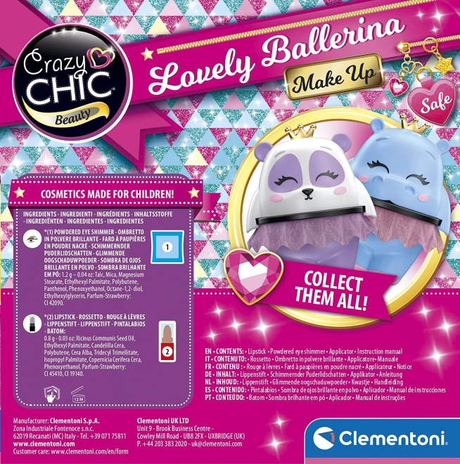 CLEMENTONI Crazy Chic Lovely Make up: Tanečnice