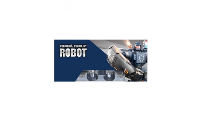 Interaktivní policejní robot pro děti