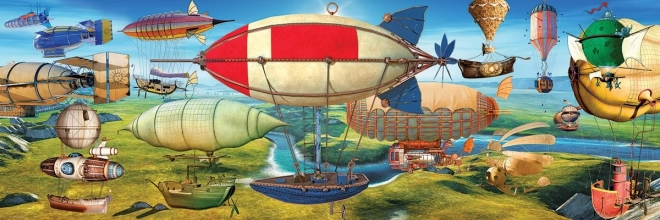 Panoramatické puzzle Velký závod 1000 dílků