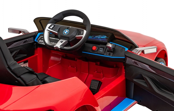 Dětské auto na baterii BMW i4 – Červené