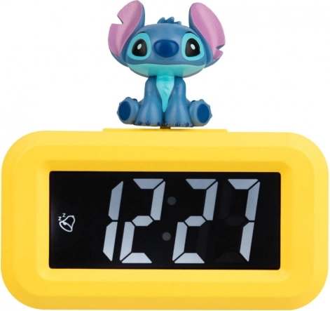 Stitch mini budík – stolní hodiny s alarmem