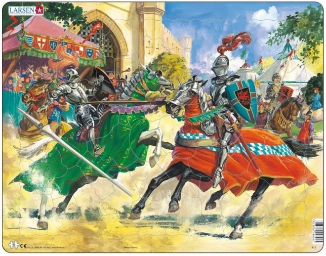 Puzzle rytířský turnaj