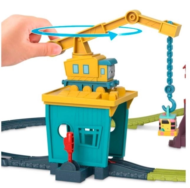 Tom & Friends Crane + Sandy track set