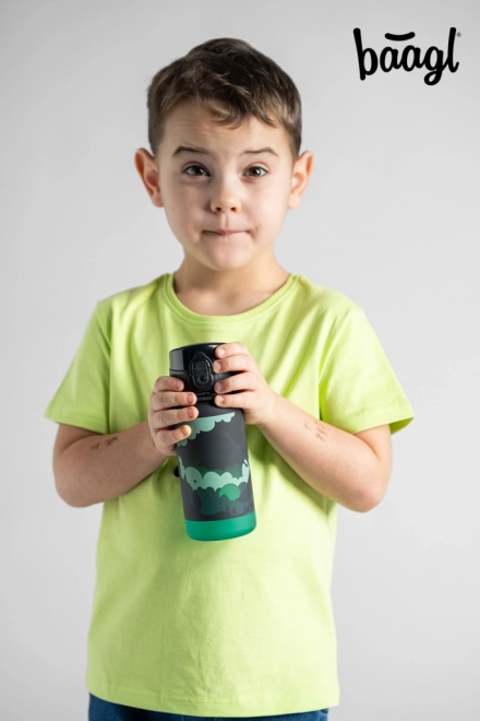 BAAGL Tritanová láhev na pití Gradient Drak 350 ml