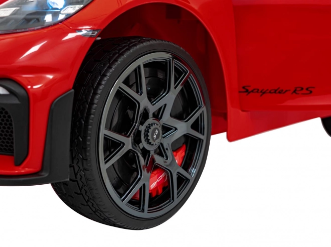 Dětský elektrický vůz Porsche 718 lakovaný – Červený