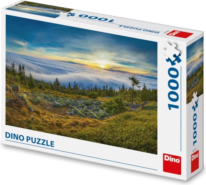 Puzzle Pohled z Ještědu s 1000 dílky