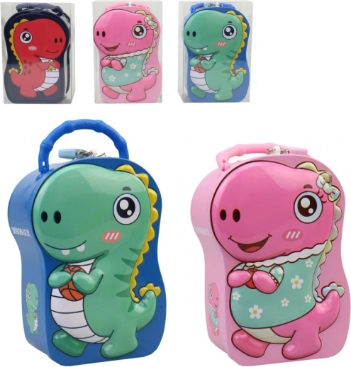 Pokladnička dinosaurus pro malé dobrodruhy