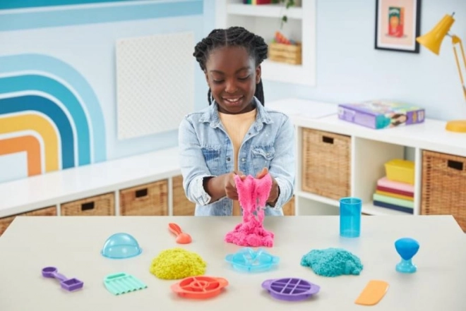 Kinetic sand ultimátní sada písku s nástroji