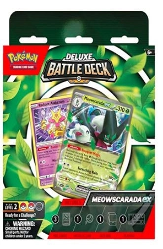 Sada karet Deluxe Battle Deck Meowscarada EX