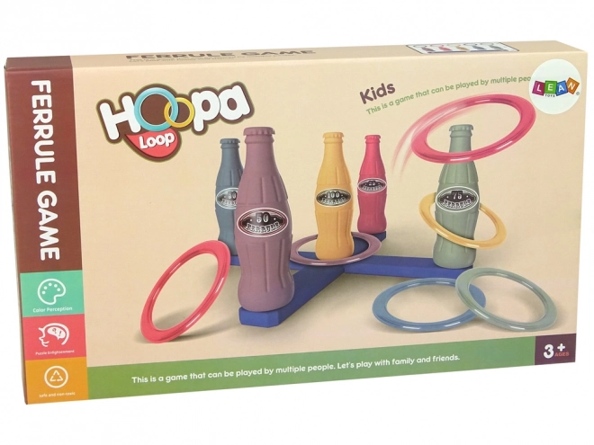 Hra házená Rim Toss Bottle with Points - 10 dílů