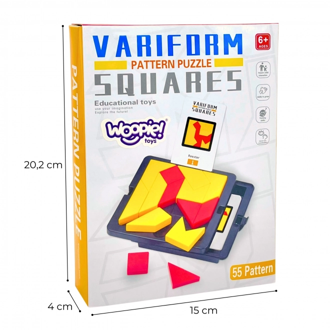 Tangram Logická Hra do Kapsy od WOOPIE