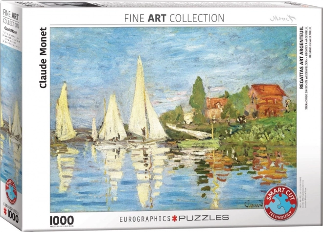 Eurographics puzzle Regata v Argenteuil 1000 dílků