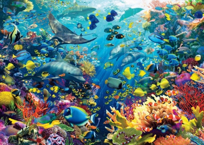 Ravensburger puzzle Podmořský ráj 9000 dílků