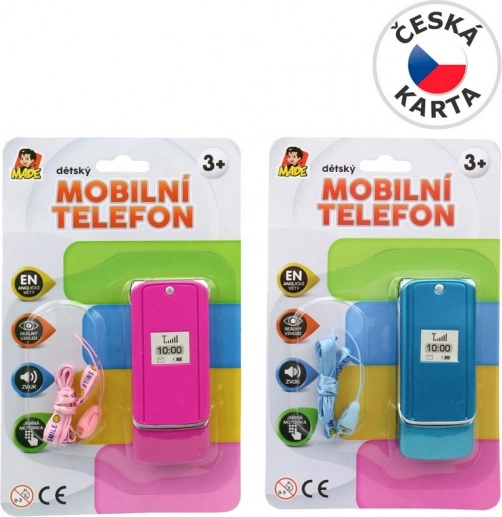 Dětský mobilní telefon na baterie 10,5 cm