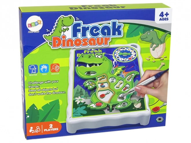 Bláznivá stolní hra s dinosaury