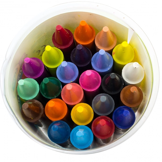 Dětské hrubé pastelky na svíčky 24 kusů Crayola