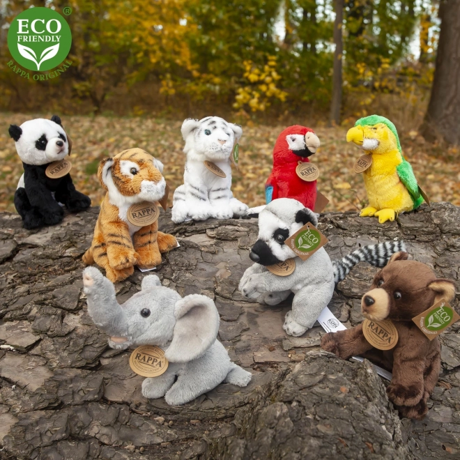 Plyšová zvířata exotická 15 cm Eco-friendly