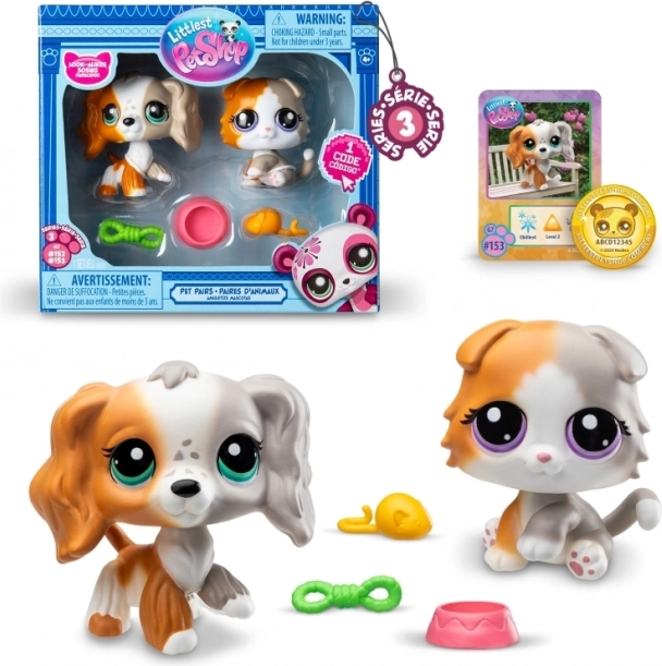 Littlest Pet Shop figurky 2ks - série 3