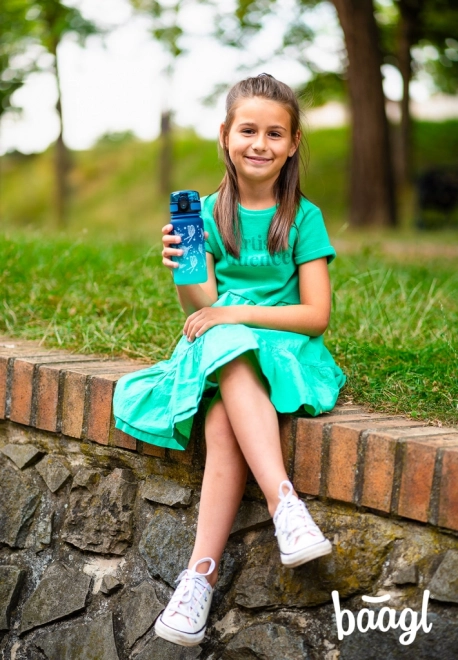 BAAGL Tritanová láhev na pití Gradient Motýl  350 ml