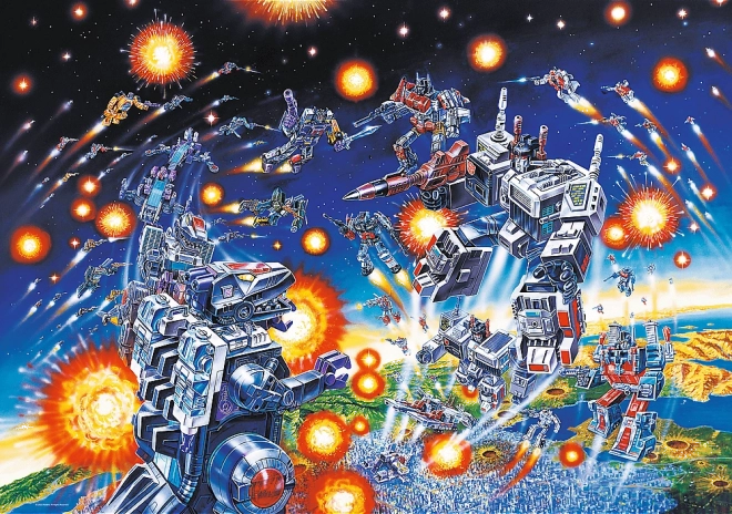 TREFL Puzzle UFT Transformers: Deceptikoni 1000 dílků