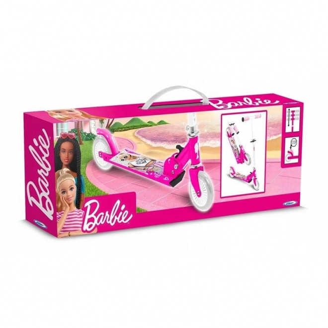 Dvoukolečková koloběžka Stamp - Barbie