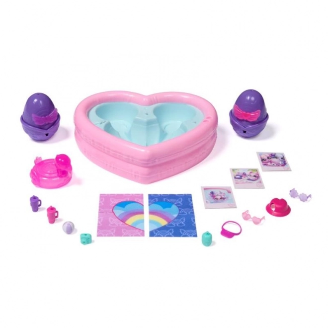 Zvířátka Hatchimals na bazénové párty
