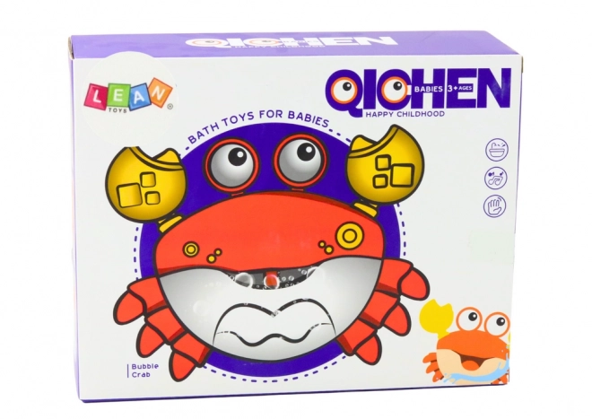 Krab Červený - Stroj na mýdlové bubliny