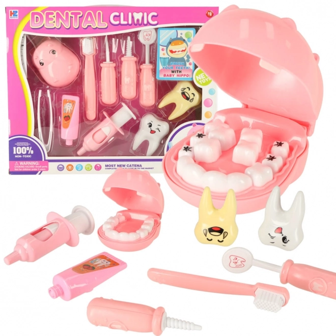 Set zubní ordinace Hroch – Růžový