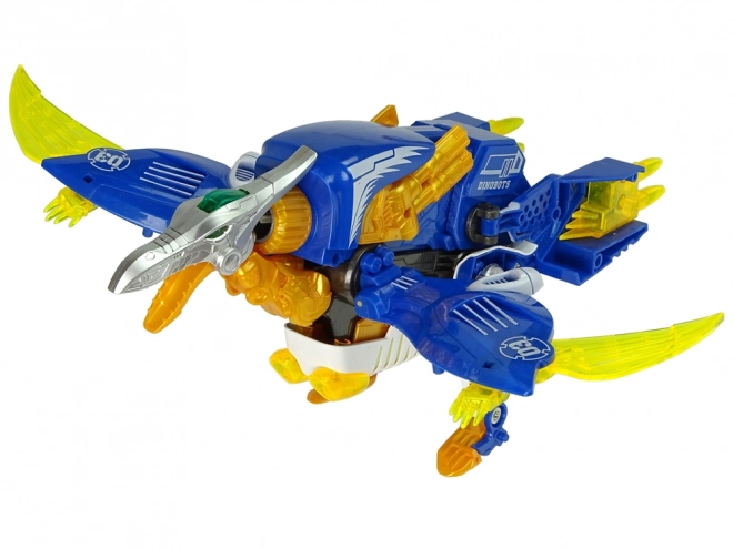 Dinobots 2v1 dinosaurus pterosaur na šipky s terčem