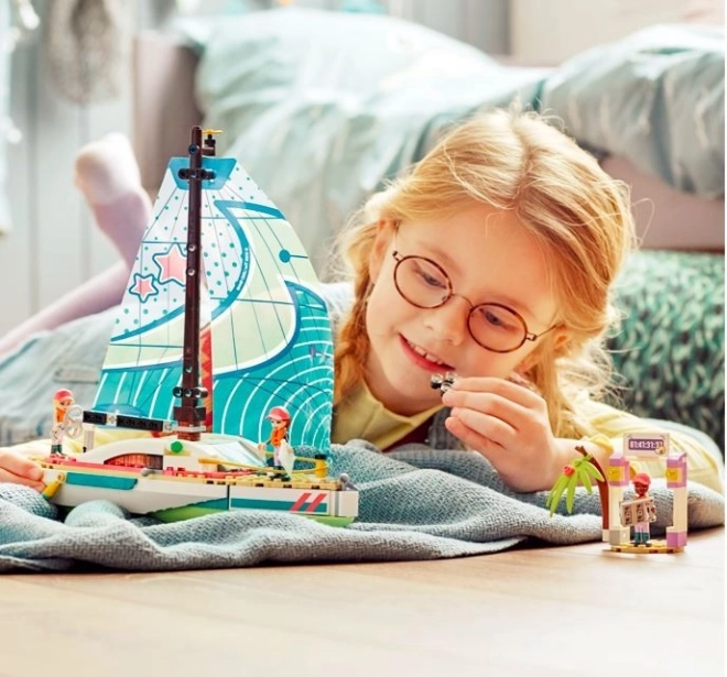 LEGO Friends 41716 Stephanie a dobrodružství na plachetnici